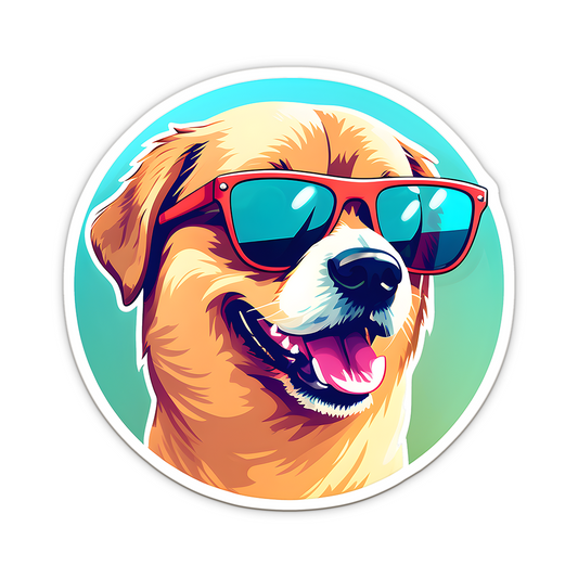 Dog with Sunglasses