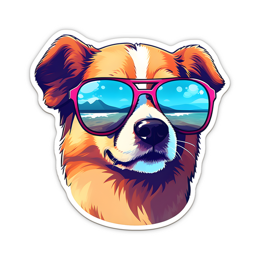 Dog with Sunglasses