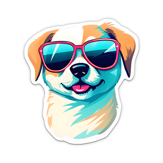 Dog with Sunglasses