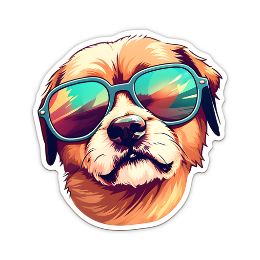 Dog with Sunglasses