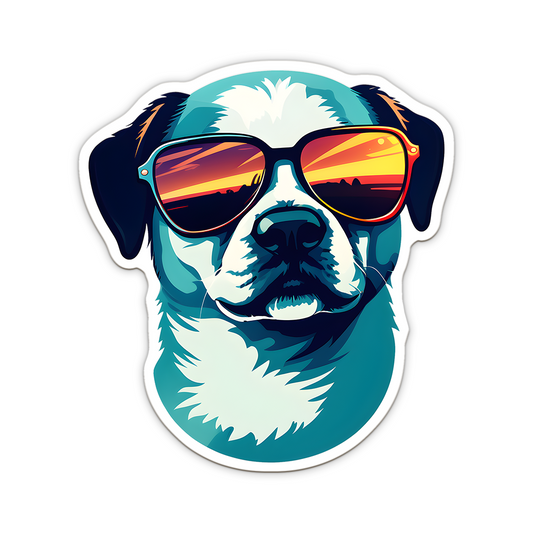 Dog with Sunglasses